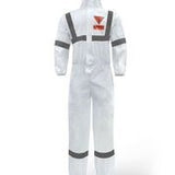 Coverall Trident Microporous - HST 5/6 White Taped 2XL