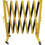 Expandable Barrier Yellow Black - 400mm to 3450mm
