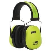 PYTHON Earmuffs. HI VIS. Slim-fit