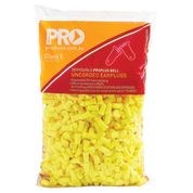 PRO-BELL PU Earplugs DISPENSER REFILL - 500 pairs per bag