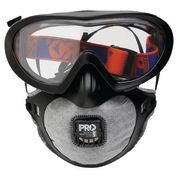 Filterspec Pro Goggle, Mask Combo with P2+Valve+Carbon
