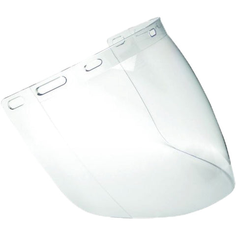 Visor Hi Impact Polycarbonate Clear 200 x 390mm Wirra