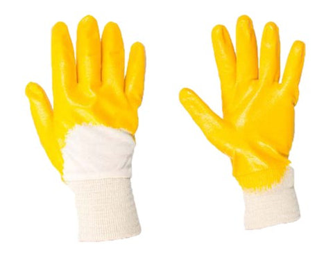 G300 Yellow Nitrile 3/4 Dip Glove