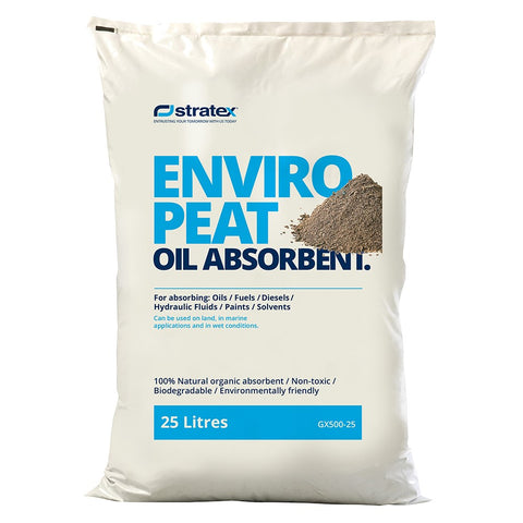 Enviropeat Oil Absorbent Granules- 25L Bag
