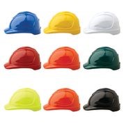 Hard Hat (V9) - UNVENTED, 6 Point PUSH-LOCK Harness