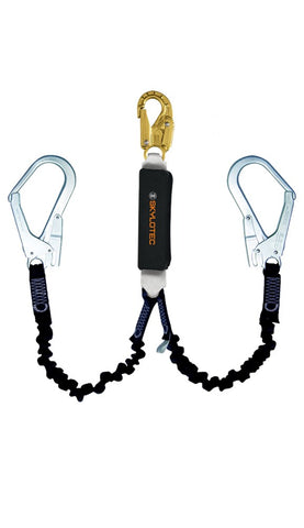 BFD Y Flex Twin Leg Elasticised Webbing Lanyard 2mt