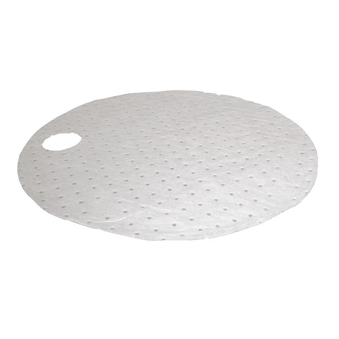 Oil & Fuel Heavyweight Absorbent Drum Toppers - 56cm Dia - Pack 25