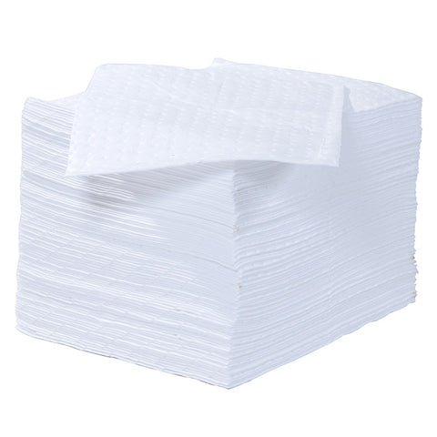 Oil & Fuel Heavyweight Absorbent Pad - 500mm x 400mm x 380gsm - Pack of 100