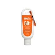PRO-BLOC 50+ Sunscreen with Carabiner Clip - 75mL Flip Top Bottle