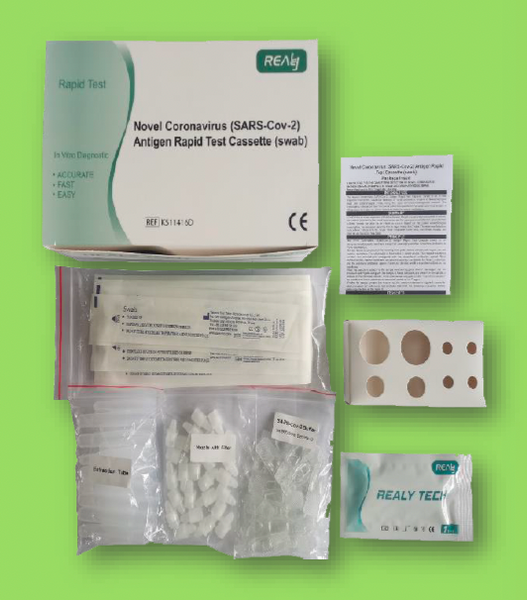 Realy Tech Rapid Antigen Test Realy Tech Nasal & Oral 5/Pack – Panku Safety