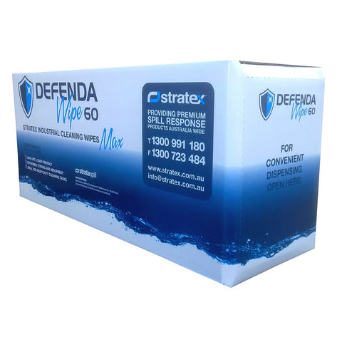 DefendaWipe 60 Extra Large Disposable Cleaning Wipes
