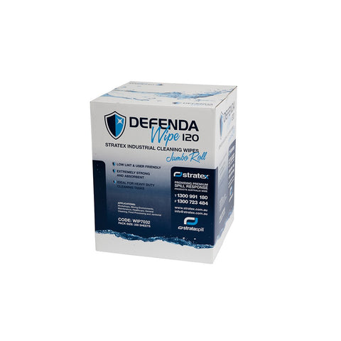 DefendaWipe 120 Disposable Cleaning Wipes Jumbo Roll