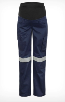 Maternity Cargo Cotton Drill Trouser Taped