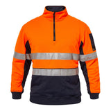 Crest Hi-Vis Two Tone 1/2 Zip Pullover Taped