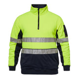 Crest Hi-Vis Two Tone 1/2 Zip Pullover Taped